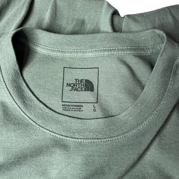 The North Face‎ Boxed In Tee Men's Green Camo Short Sleeve T-Shirt Size Large - Picture 4 of 4